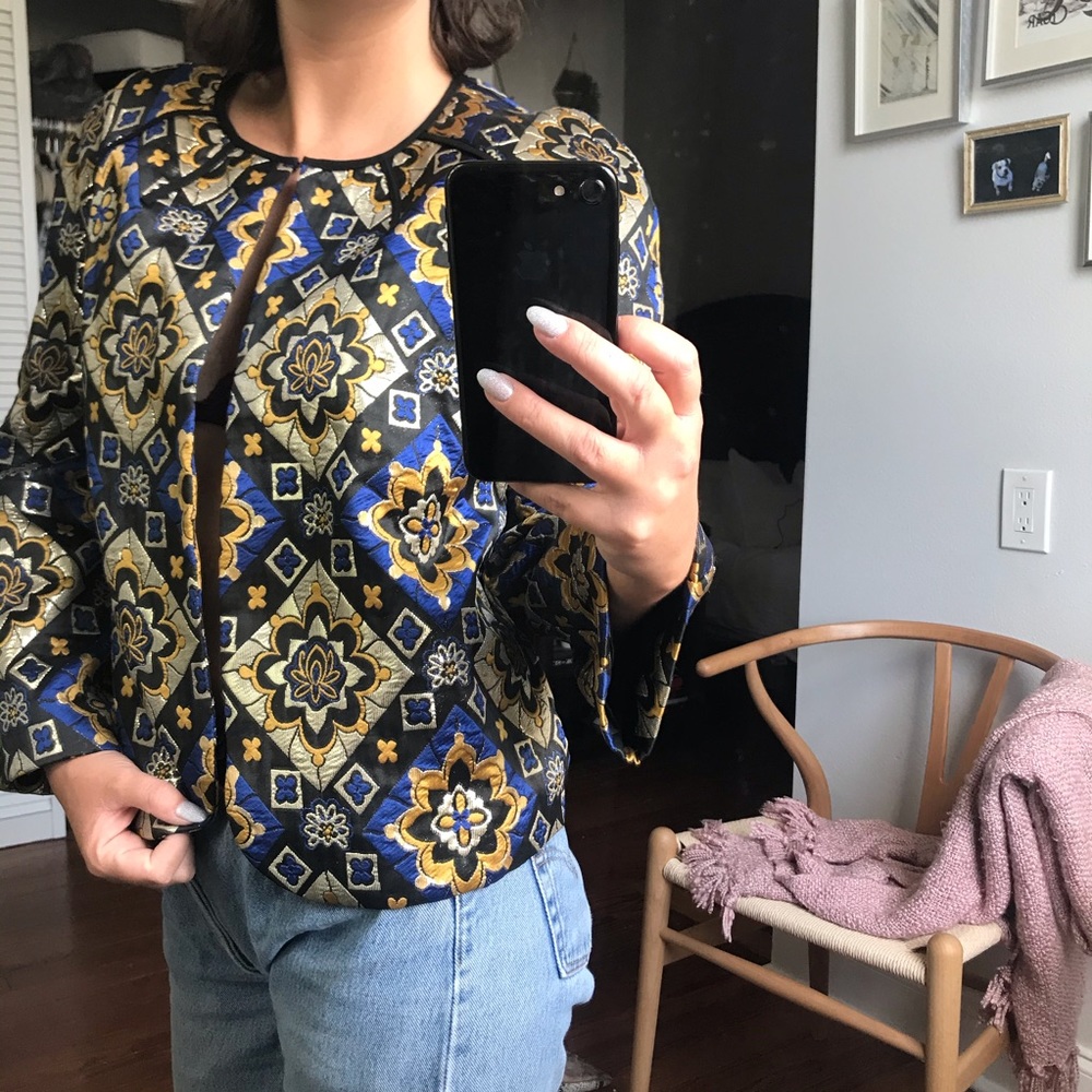 Embroidered jacket